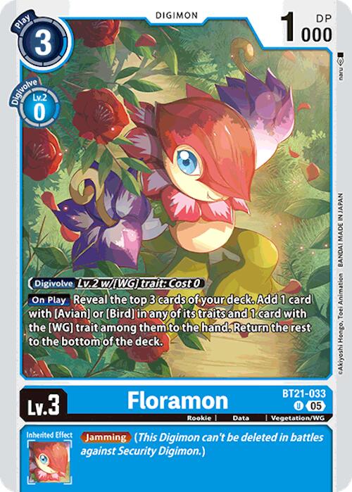 Floramon [BT21-033] [World Convergence] | Anubis Games and Hobby
