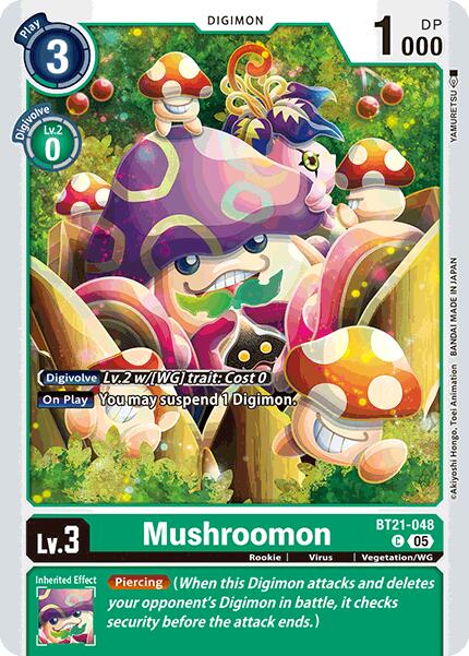 Mushroomon [BT21-048] [World Convergence] | Anubis Games and Hobby