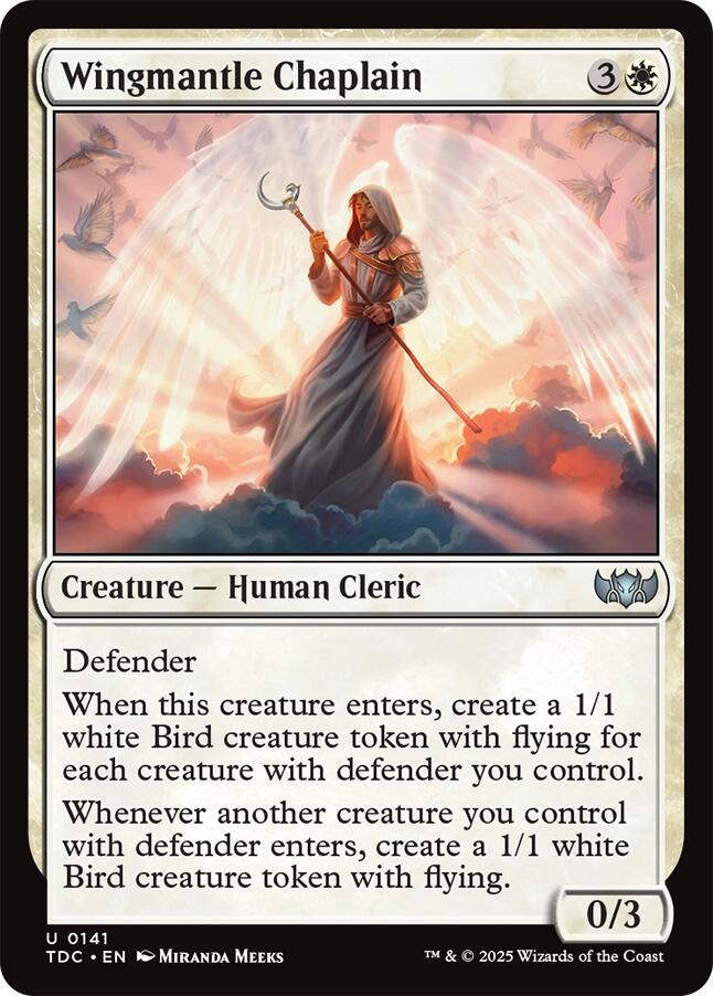 Wingmantle Chaplain [Tarkir: Dragonstorm Commander] | Anubis Games and Hobby