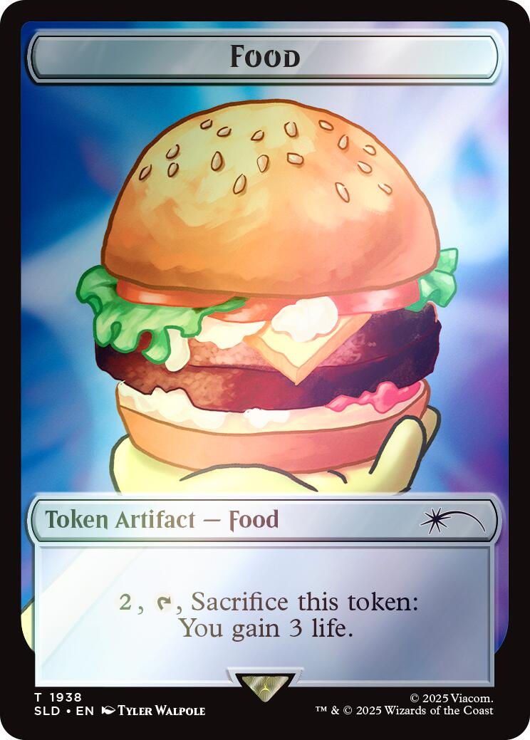 Food Token (1938) (Rainbow Foil) [Secret Lair Drop Series] | Anubis Games and Hobby