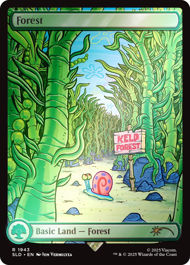 Forest (1943) (Rainbow Foil) [Secret Lair Drop Series] | Anubis Games and Hobby