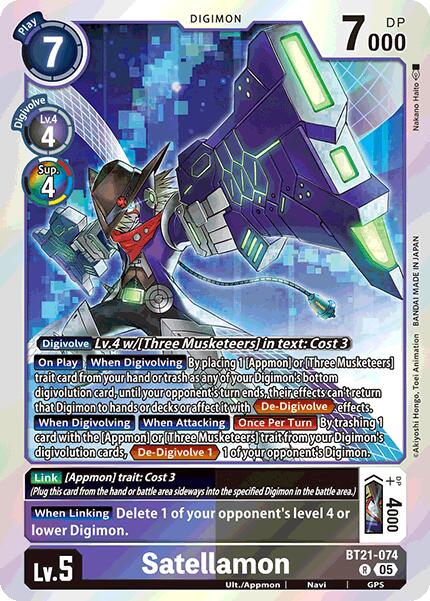 Satellamon [BT21-074] [World Convergence] | Anubis Games and Hobby