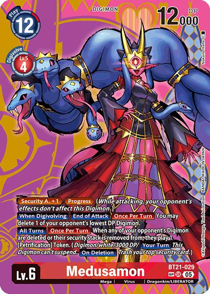 Medusamon [BT21-029] (SP) [World Convergence] | Anubis Games and Hobby