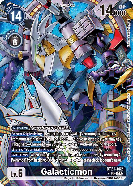 Galacticmon [BT21-062] (Alternate Art) [World Convergence] | Anubis Games and Hobby