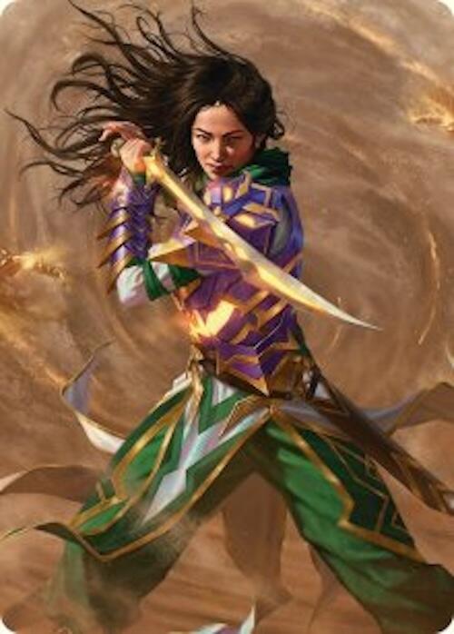 Descendant of Storms Art Card (2/54) [Tarkir: Dragonstorm Art Series] | Anubis Games and Hobby