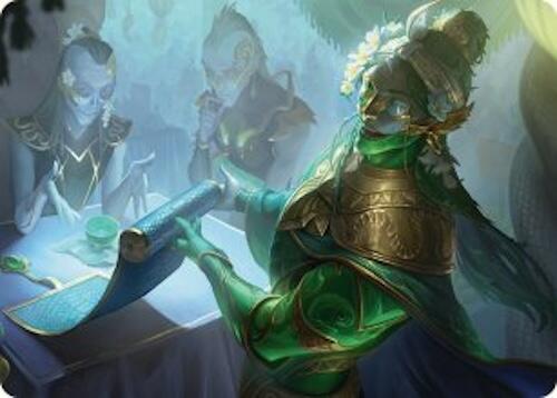 Sibsig Appraiser Art Card (8/54) [Tarkir: Dragonstorm Art Series] | Anubis Games and Hobby