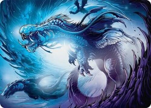 Roiling Dragonstorm Art Card (33/54) [Tarkir: Dragonstorm Art Series] | Anubis Games and Hobby