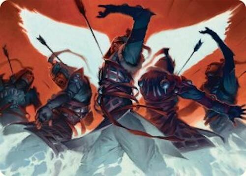 Desperate Measures Art Card (11/54) [Tarkir: Dragonstorm Art Series] | Anubis Games and Hobby