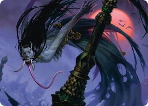 Qarsi Revenant Art Card (12/54) [Tarkir: Dragonstorm Art Series] | Anubis Games and Hobby