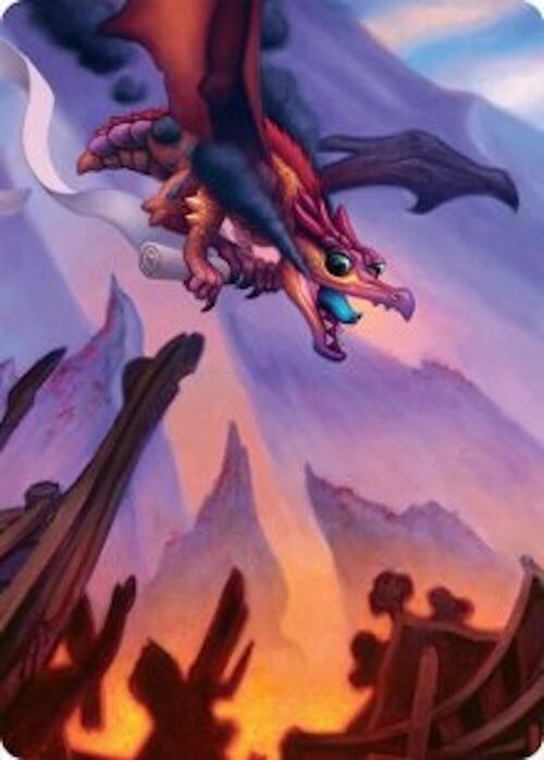 Scavenger Regent Art Card (45/54) [Tarkir: Dragonstorm Art Series] | Anubis Games and Hobby