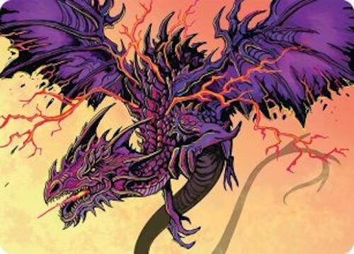 Stormshriek Feral Art Card (35/54) [Tarkir: Dragonstorm Art Series] | Anubis Games and Hobby