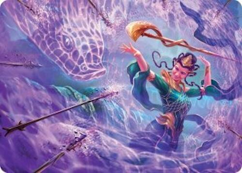 Snakeskin Veil Art Card (19/54) [Tarkir: Dragonstorm Art Series] | Anubis Games and Hobby