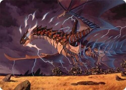 Neriv, Heart of the Storm Art Card (25/54) [Tarkir: Dragonstorm Art Series] | Anubis Games and Hobby