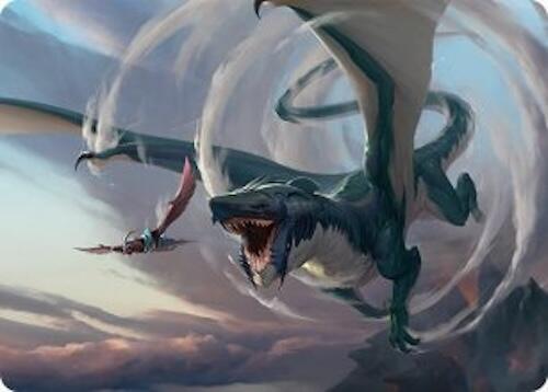 Whirlwing Stormbrood Art Card (27/54) [Tarkir: Dragonstorm Art Series] | Anubis Games and Hobby