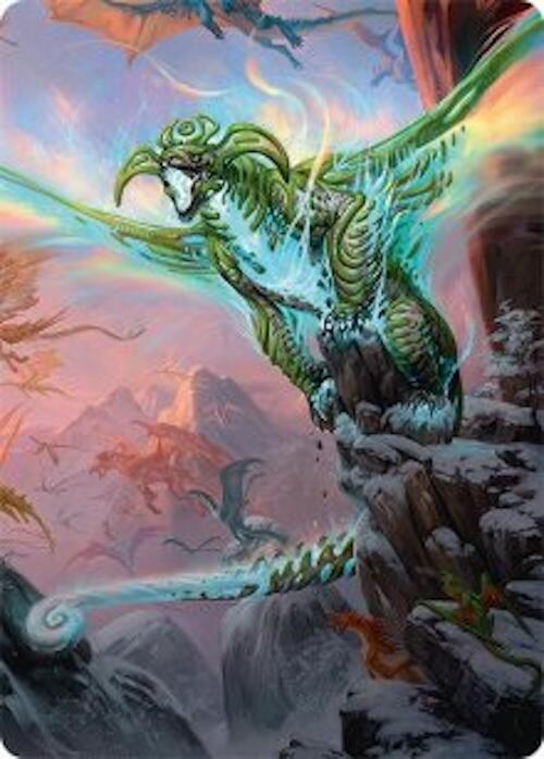 Ureni of the Unwritten Art Card (51/54) [Tarkir: Dragonstorm Art Series] | Anubis Games and Hobby