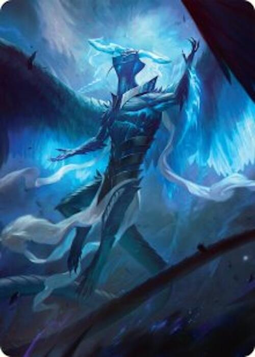 Ugin, Eye of the Storms Art Card (1/54) [Tarkir: Dragonstorm Art Series] | Anubis Games and Hobby