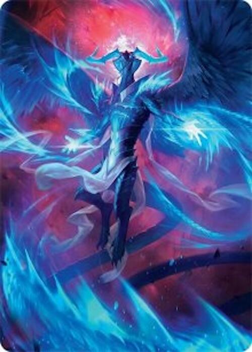 Ugin, Eye of the Storms Art Card (48/54) [Tarkir: Dragonstorm Art Series] | Anubis Games and Hobby