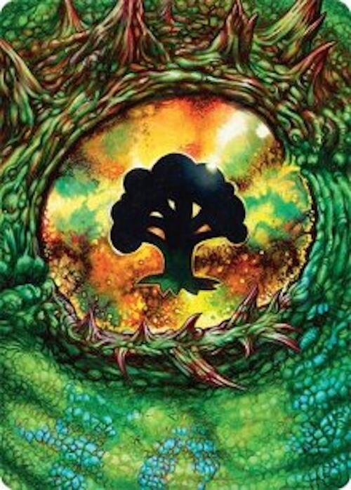 Forest Art Card (32/54) [Tarkir: Dragonstorm Art Series] | Anubis Games and Hobby