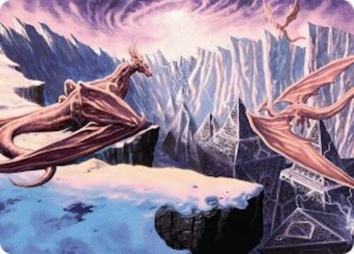 Maelstrom of the Spirit Dragon (42/54) [Tarkir: Dragonstorm Art Series] | Anubis Games and Hobby