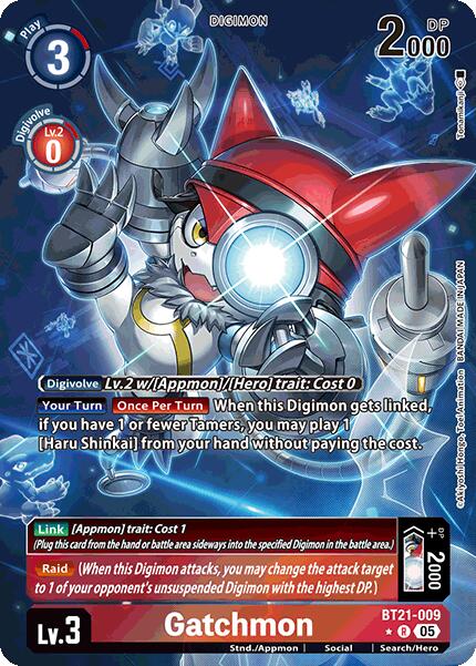 Gatchmon [BT21-009] (Alternate Art) [World Convergence] | Anubis Games and Hobby
