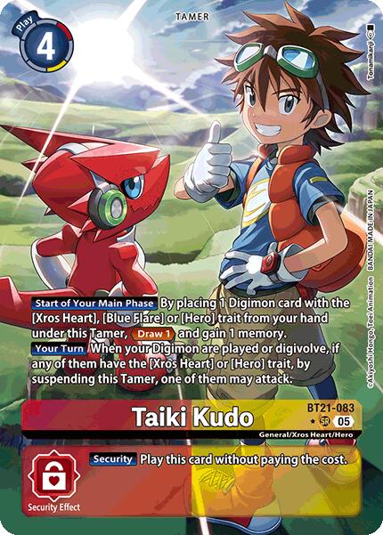Taiki Kudo [BT21-083] (Alternate Art) [World Convergence] | Anubis Games and Hobby