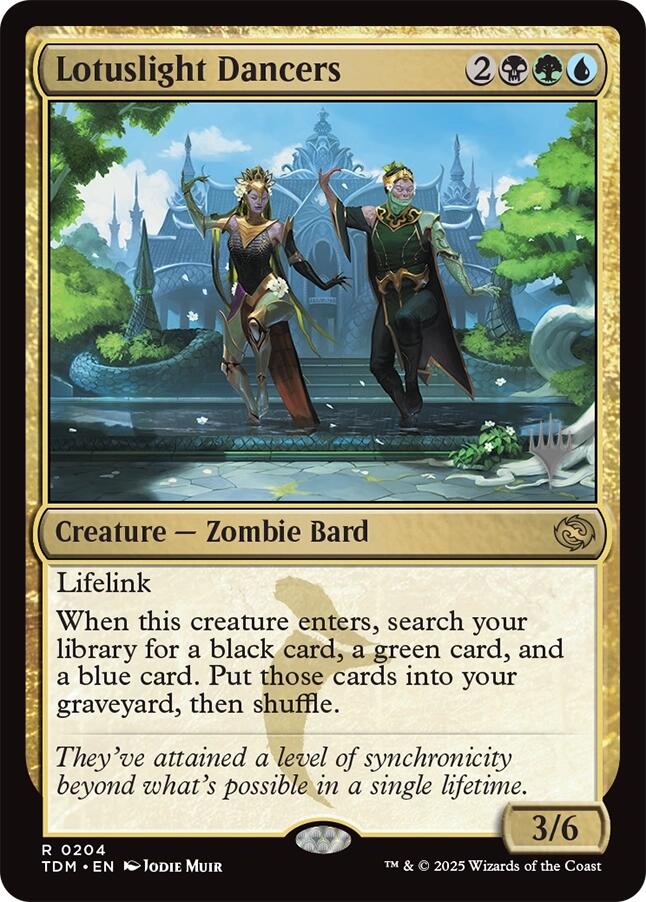 Lotuslight Dancers [Tarkir: Dragonstorm Promos] | Anubis Games and Hobby