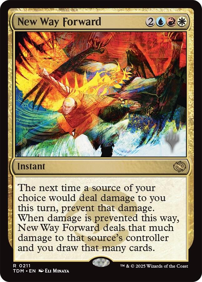New Way Forward (Promo Pack) [Tarkir: Dragonstorm Promos] | Anubis Games and Hobby