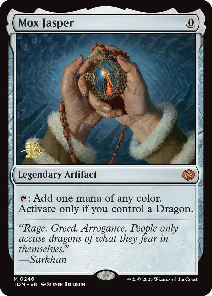Mox Jasper [Tarkir: Dragonstorm Prerelease Promos] | Anubis Games and Hobby