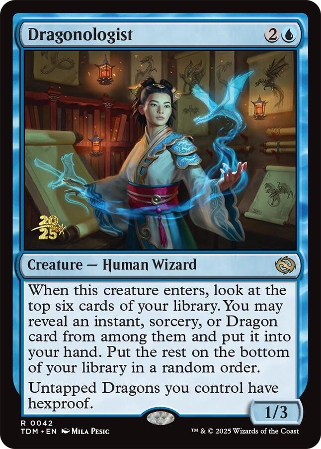 Dragonologist [Tarkir: Dragonstorm Prerelease Promos] | Anubis Games and Hobby