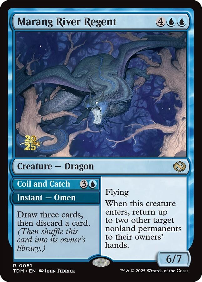 Marang River Regent [Tarkir: Dragonstorm Prerelease Promos] | Anubis Games and Hobby