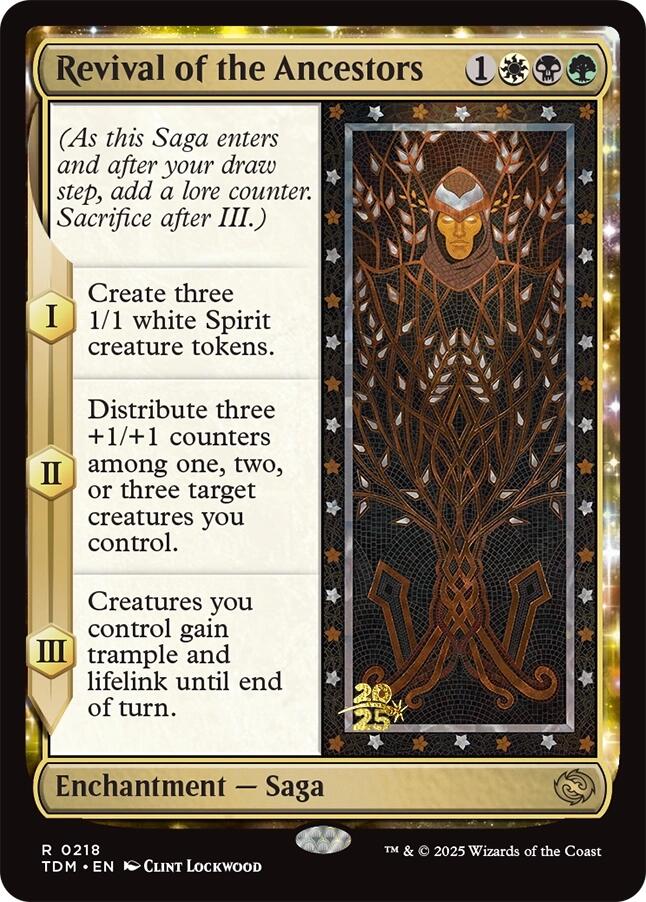 Revival of the Ancestors [Tarkir: Dragonstorm Prerelease Promos] | Anubis Games and Hobby