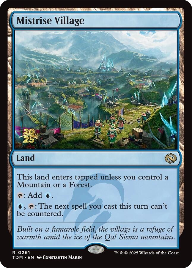 Mistrise Village [Tarkir: Dragonstorm Prerelease Promos] | Anubis Games and Hobby