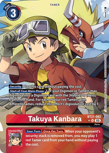 Takuya Kanbara [BT21-082] (Alternate Art) [World Convergence] | Anubis Games and Hobby