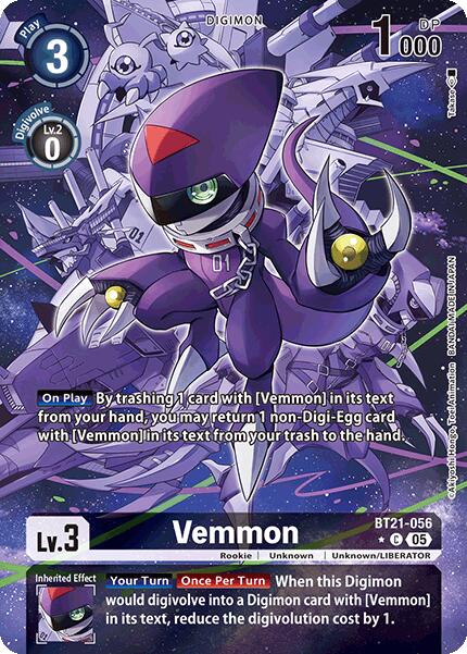 Vemmon [BT21-056] (Alternate Art) [World Convergence] | Anubis Games and Hobby