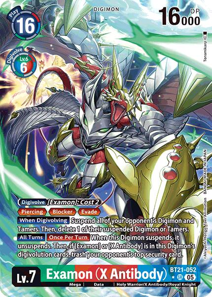 Examon [BT21-052] (X Antibody) (Alternate Art) [World Convergence] | Anubis Games and Hobby
