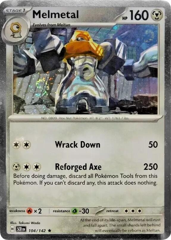 Melmetal (104/142) (Cosmos Holo) [Scarlet & Violet: Stellar Crown] | Anubis Games and Hobby