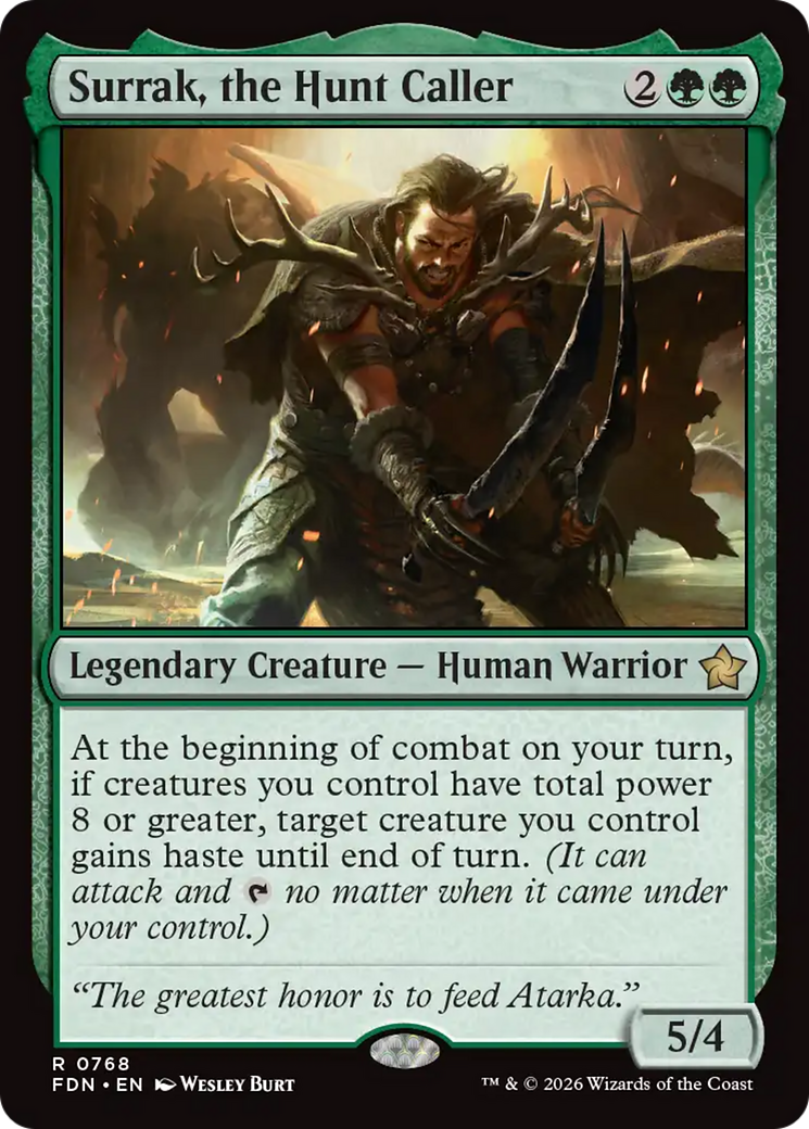 Surrak, the Hunt Caller (0768) [Foundations] | Anubis Games and Hobby
