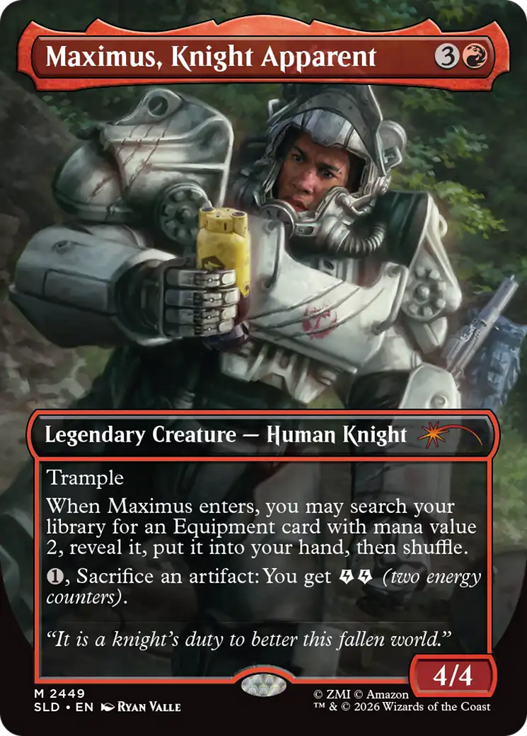 Maximus, Knight Apparent [Secret Lair Drop Series] | Anubis Games and Hobby