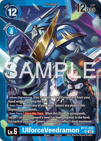 UlforceVeedramon [BT11-032] (Limited Card Pack -Billion Bullet-) [Limited Card Pack -Billion Bullet-] | Anubis Games and Hobby