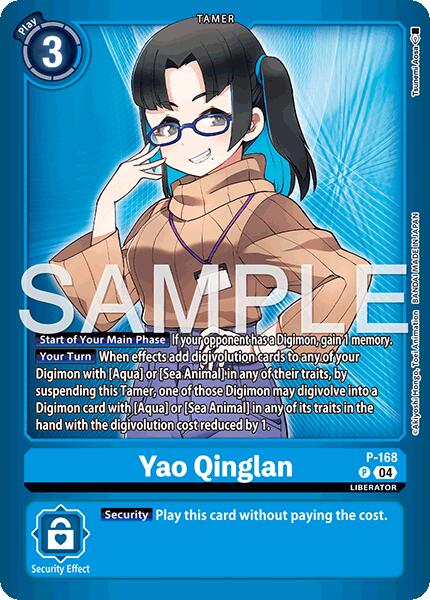 Yao Qinglan [P-168] (Limited Card Pack -Billion Bullet-) [Limited Card Pack -Billion Bullet-] | Anubis Games and Hobby