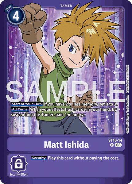 Matt Ishida [ST16-14] (Limited Card Pack -Billion Bullet-) [Limited Card Pack -Billion Bullet-] | Anubis Games and Hobby