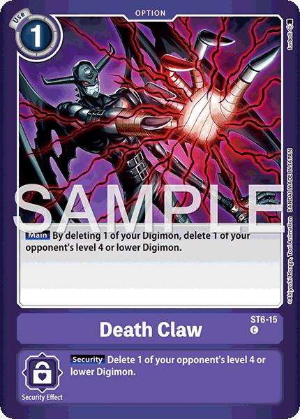 Death Claw [ST6-15] (Limited Card Pack -Billion Bullet-) [Limited Card Pack -Billion Bullet-] | Anubis Games and Hobby