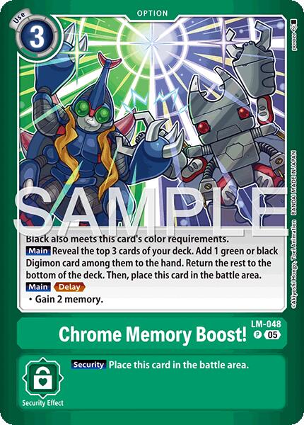 Chrome Memory Boost! [LM-048] (Limited Card Pack -Billion Bullet-) [Limited Card Pack -Billion Bullet-] | Anubis Games and Hobby