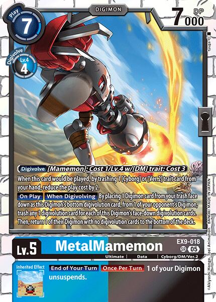 MetalMamemon [EX9-018] [Versus Monsters] | Anubis Games and Hobby