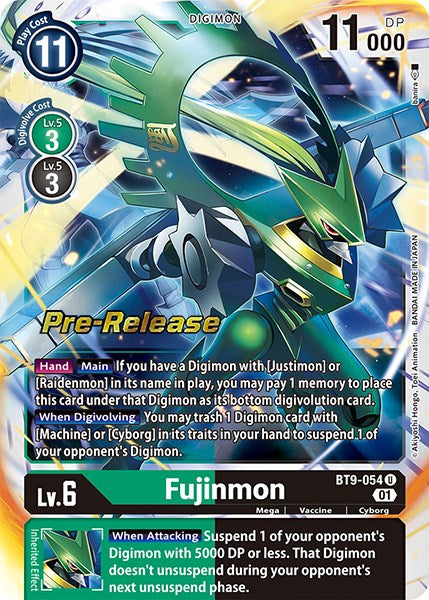 Fujinmon [BT9-054] [X Record Pre-Release Promos] | Anubis Games and Hobby