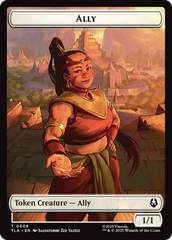 Ally (0008) // Soldier (0002) Double-Sided Token [Avatar: The Last Airbender Tokens] | Anubis Games and Hobby