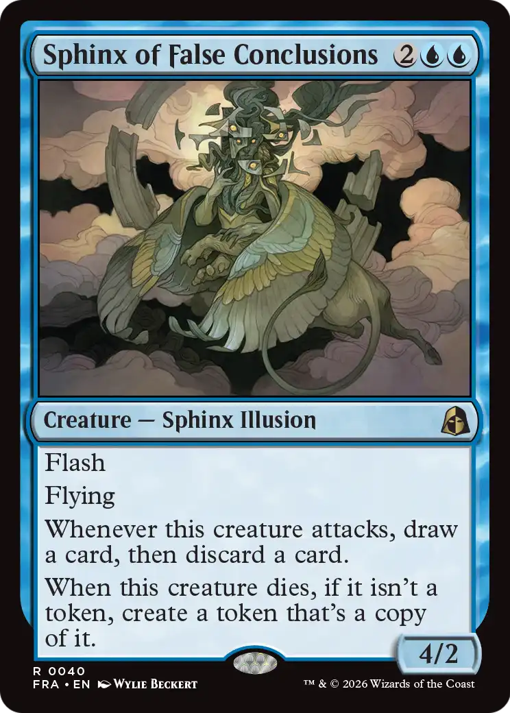 Sphinx of False Conclusions [Reality Fracture] | Anubis Games and Hobby