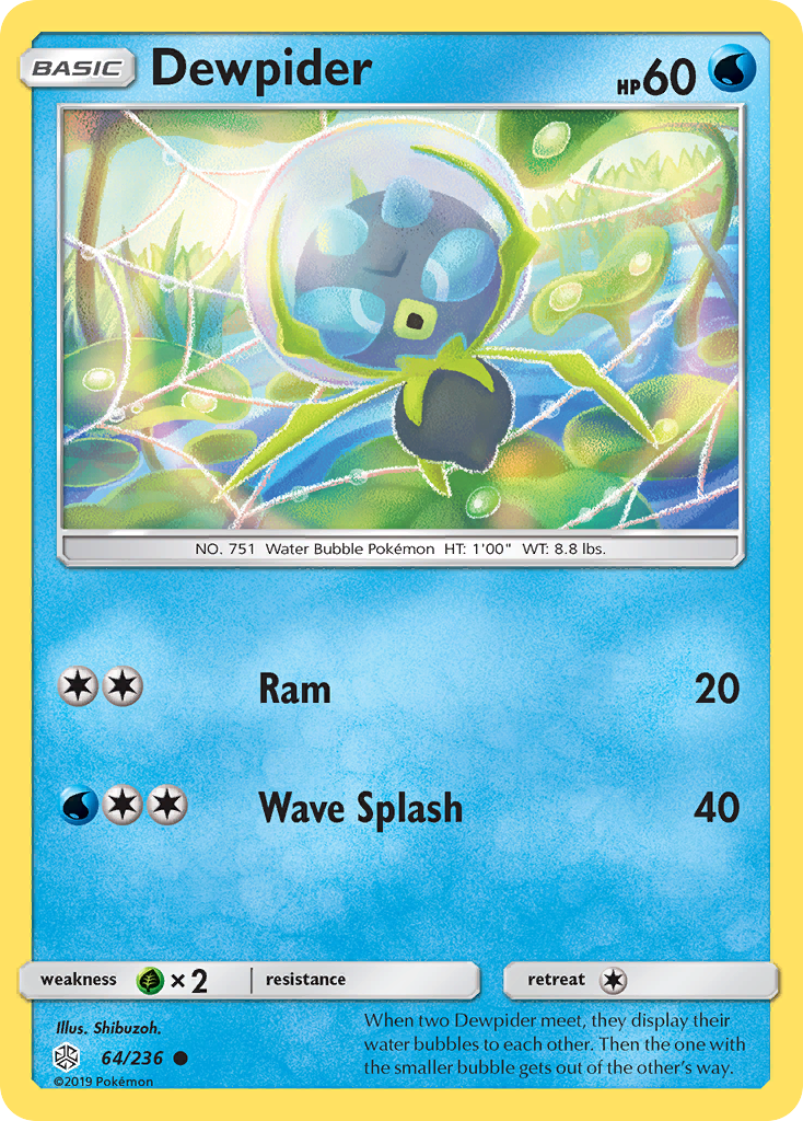 Dewpider (64/236) [Sun & Moon: Cosmic Eclipse] | Anubis Games and Hobby