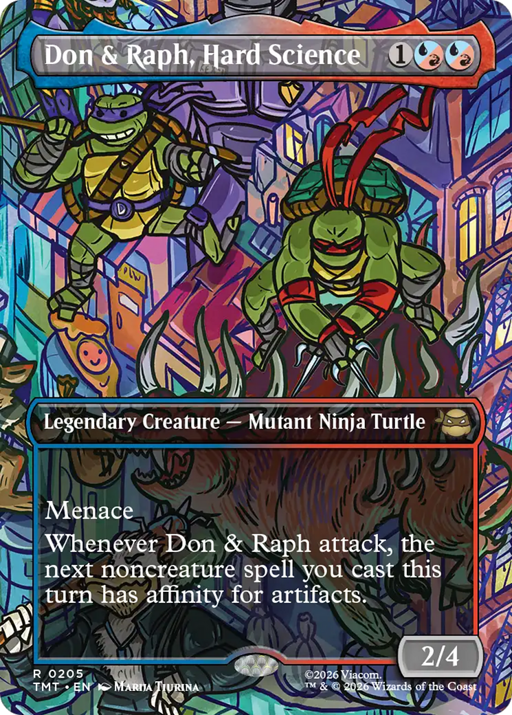 Don & Raph, Hard Science (Borderless) [Teenage Mutant Ninja Turtles] | Anubis Games and Hobby