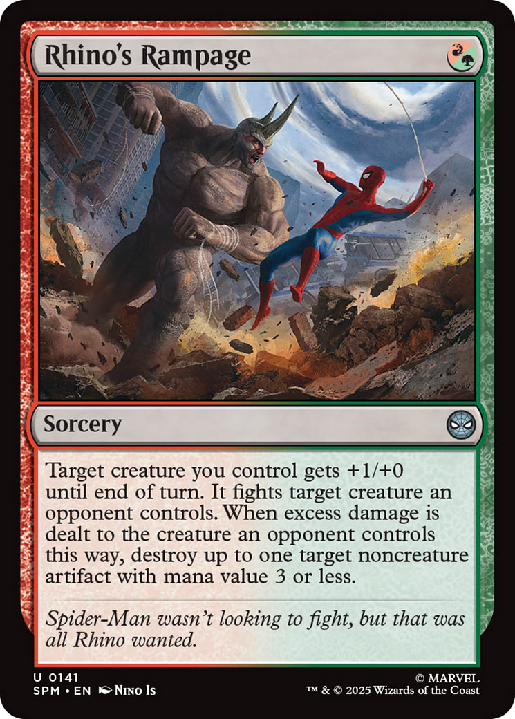 Rhino's Rampage [Marvel's Spider-Man] | Anubis Games and Hobby